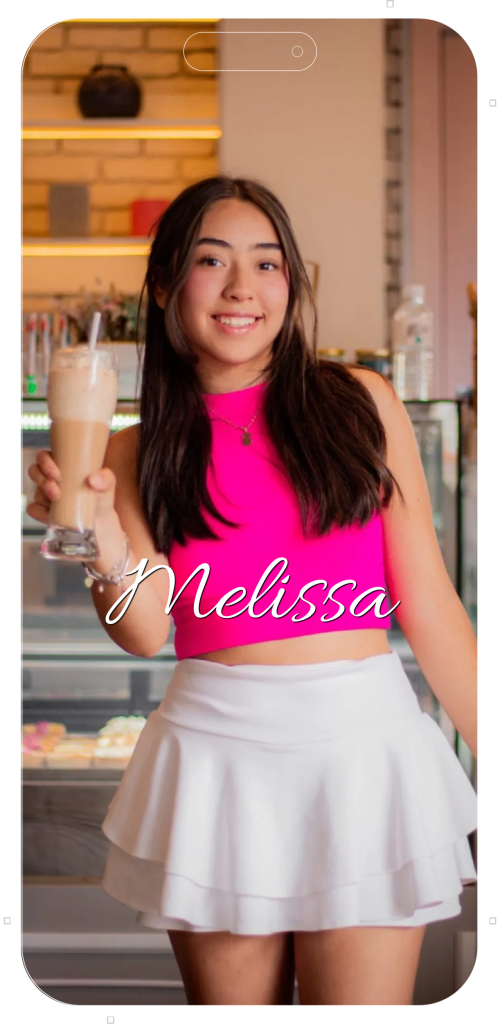 Celular xv años Melissa demo